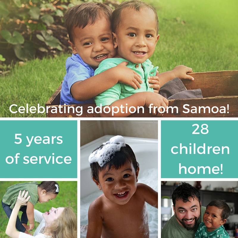 adopting from Samoa