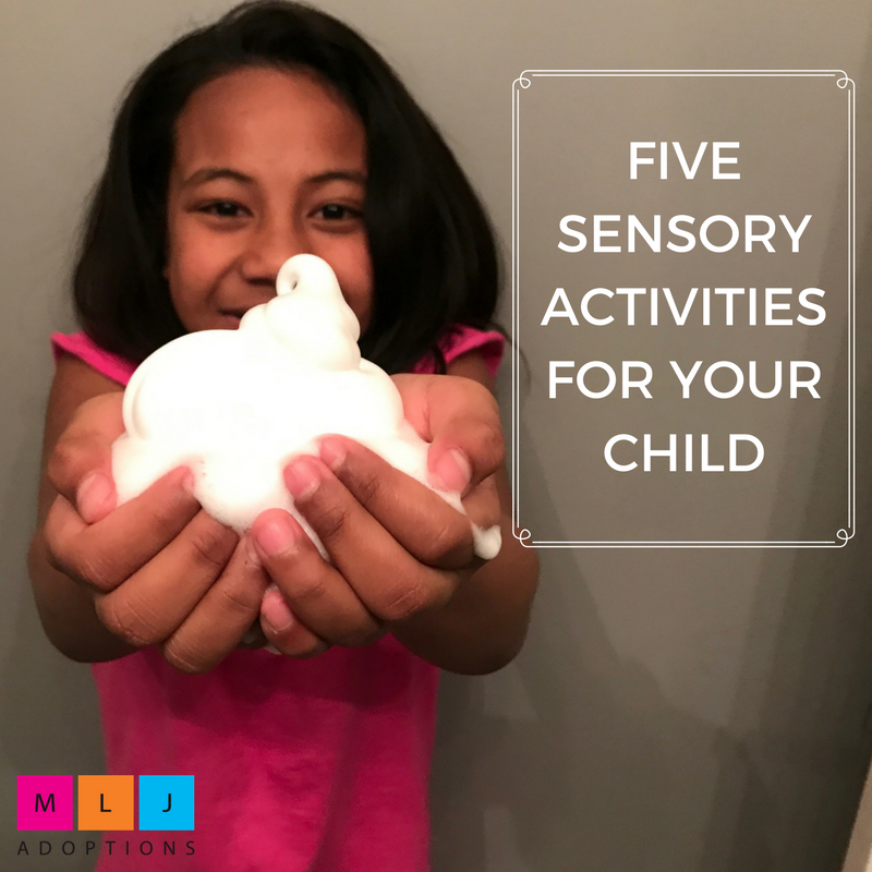 five sensory activities for your child